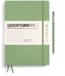 Notizbuch Composition (B5) Hardcover 219 nummerierte Seiten Salbei Dotted /