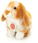 Teddy-Hermann - Hase sitzend hellbraun/wei&szlig; gescheckt 20 cm / Teddy-Hermann / Spiel