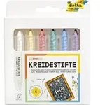 Folia Kreidestifte Set BASIC 6 Kreidestifte farbig sortiert / Folia / Bei Hugendubel