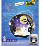Folia Laternen-Bastelset aus Papier GESPENST inkl. Deko-Licht / Folia
