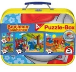 Benjamin Bl&uuml;mchen. Puzzle-Box 2 x 26 2 x 48 Teile / Schmidt Spiele GmbH / Spiel