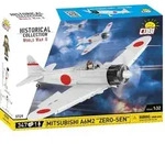 COBI 5729 - Historical Collection WWII Mitsubishi A6M2 Zero-Sen Jagdflugzeug Bausatz