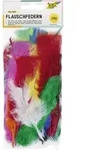 Folia Flauschfedern MIX BUNT 10g farbig sortiert / Folia