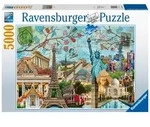 Ravensburger Puzzle 17118 Big City Collage 5000 Teile / Ravensburger Spieleverlag /