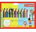 STABILO Buntstifte woody 3in1 duo 10er Set + Spitzer / Stabilo / Bei Hugendubel