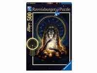 Ravensburger Puzzle Starline 16992 Leuchtender Löwe 500 Teile Puzzle