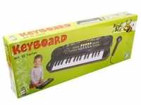 Boogie Bee Elektronisches Keyboard mit Mikrofon Länge 43 cm