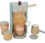 Small foot 12247 - Kaffeemaschinen-Set tasty f&uuml;r Kinderk&uuml;che Holz / Legler / Spiel