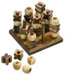 Philos 3266 - Tic Tac Toe 3D Bambus / Philos / Spiel