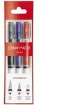 Caran d'Ache Pinsel mit Wasser-Reservoir 3er Set / Caran d'Ache