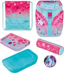 Herlitz Grundschulrucksack SoftLight Plus GREENline Pink Bubbles