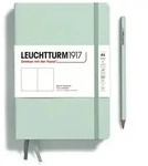 Notizbuch Medium (A5) Hardcover 251 nummerierte Seiten Mint Green blanko /