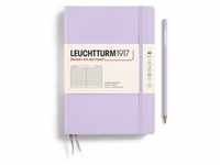 Notizbuch Medium (A5) Hardcover 251 nummerierte Seiten Lilac liniert