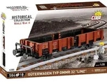COBI Historical Collection 6285 - G&uuml;terwagen Typ OMMR 32 Linz WWII Bausatz 584
