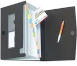Herlitz F&auml;chermappe Polypropylen A4 farbig sortiert / herlitz