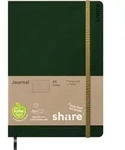 share Notizbuch A5 punktkariert gr&uuml;n / Edding