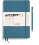 Notizbuch Composition (B5) Hardcover 219 nummerierte Seiten Stone Blue Dotted /