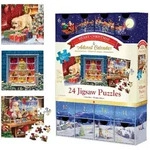 Puzzle Adventskalender - Frohe Weihnachten. 1200 Teile / Eurographics / Spiel
