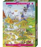 By The Lake Puzzle 1000 Teile von Guillermo Mordillo / Heye Puzzle / Spiel