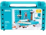 BRIO Builder 34596 Werkbank-Koffer - Perfektes Einstiegs-Set f&uuml;r kleine Handwerker
