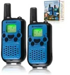Bresser Junior 8811400 - Walkie Talkie 2er-Set Funkger&auml;te mit hoher Reichweite...