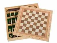 Spiele-Set Schach-Dame-Mühle