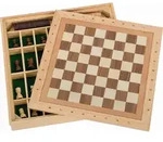 Spiele-Set Schach-Dame-M&uuml;hle von goki / Gollnest & Kiesel GmbH & / Spiel