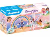 PLAYMOBIL 71361 Himmlischer Pegasus mit Regenbogen Spielset, Mehrfarbig