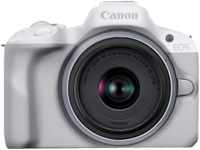 CANON EOS R50 Kit Spiegellose Systemkameras mit Objektiv 18-45 mm, 7,5 cm Display,