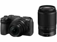 NIKON Nikon Z30 Kit Systemkamera mit Objektiv 16-50 mm, 55-250 7,5 cm Display
