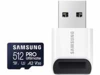 SAMSUNG PRO Ultimate, Micro-SD Speicherkarte, 512 GB, 200 MB/s