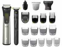 PHILIPS MG9555/15 All-in-One Serie 9000 Multigroomer, Silber