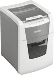 LEITZ IQ Autofeed Small Office 100 Automatischer Aktenvernichter, Wei&szlig;