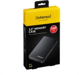 INTENSO 6021530 Festplatte, 500 GB HDD, 2,5 Zoll, extern, Schwarz