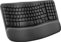 LOGITECH Wave Keys ergonomisch, Bluetooth, Tastatur, Sonstiges, kabellos, Graphite