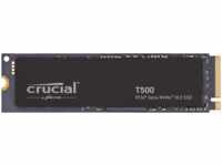 CRUCIAL T500 Festplatte, 2 TB SSD M.2 via PCIe, intern