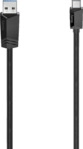 HAMA USB-C Kabel, Schwarz
