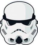 PALADONE PRODUCTS PP9478SW STAR WARS STORMTROOPER 2D Leuchte