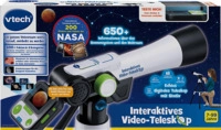 VTECH Interaktives Video-Teleskop Kinderteleskop, Mehrfarbig