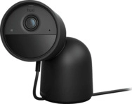 PHILIPS Hue Secure Kabelgebundene Kamera mit Standfu&szlig;, Schwarz, &Uuml;berwachungskamera