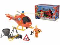SIMBA TOYS Sam Hubschrauber Wallaby mit Figur Spielzeughubschrauber Mehrfarbig