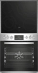 BEKO BBUM12320XMPE Pyrolyse, Einbau-Herdset (Glaskeramikkochfeld, A+, 72 l)