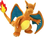 JAZWARES Pok&eacute;mon - Glurak 30 cm Pl&uuml;schtier