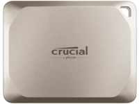 CRUCIAL X9 Pro for Mac Portable SSD, 1 TB extern, Silber