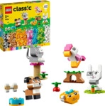 LEGO Classic 11034 Kreative Tiere Bausatz, Mehrfarbig
