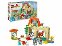 LEGO DUPLO Town 10416 Tierpflege auf dem Bauernhof Bausatz, Mehrfarbig