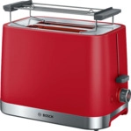 BOSCH TAT4M224 Toaster Rot (950 Watt, Schlitze: 2)