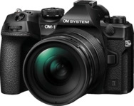 OM SYSTEM OM-1 Mark II Kit Systemkamera mit Objektiv 12-40 mm, 7,6 cm Display