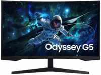 SAMSUNG Odyssey G55C S32CG554EU 32 Zoll WQHD Gaming Monitor (1 ms Reaktionszeit, 165