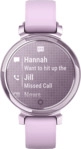 GARMIN Lily 2 Smartwatch Eloxiertes Aluminium Silikon, 14 mm, Flieder